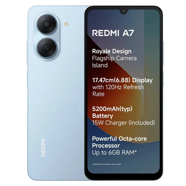 Celular Xiaomi Redmi A7 3+64Gb Azul