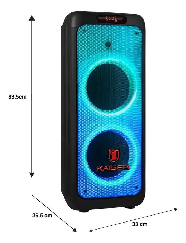 Bafle Kaiser 2x10 Pulgadas MSA 2016 Color Negro
