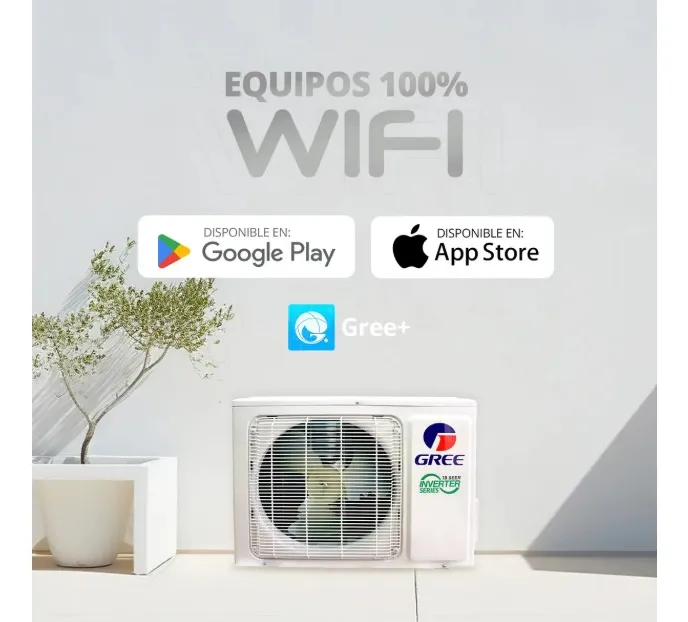 Aire Acondicionado Gree 12,000btu 110v Inverter Con Wifi