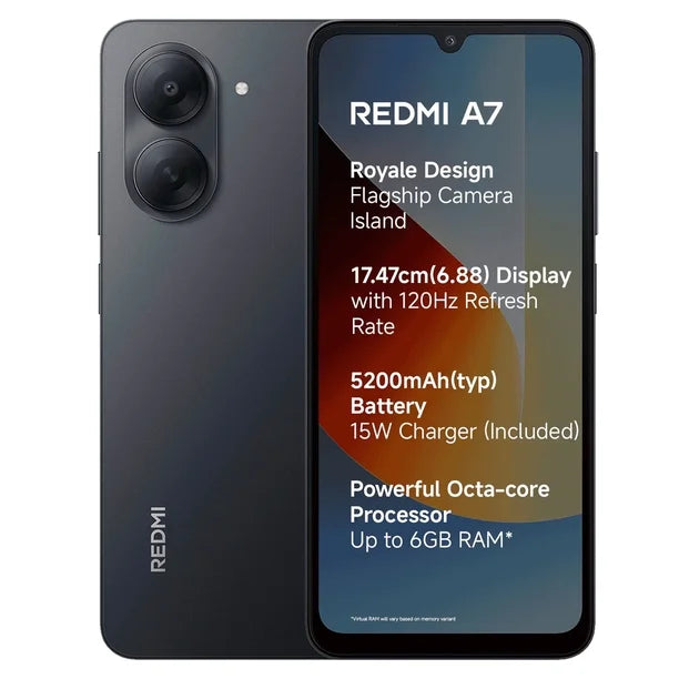 Celular Xiaomi Redmi A7 3+64Gb Negro