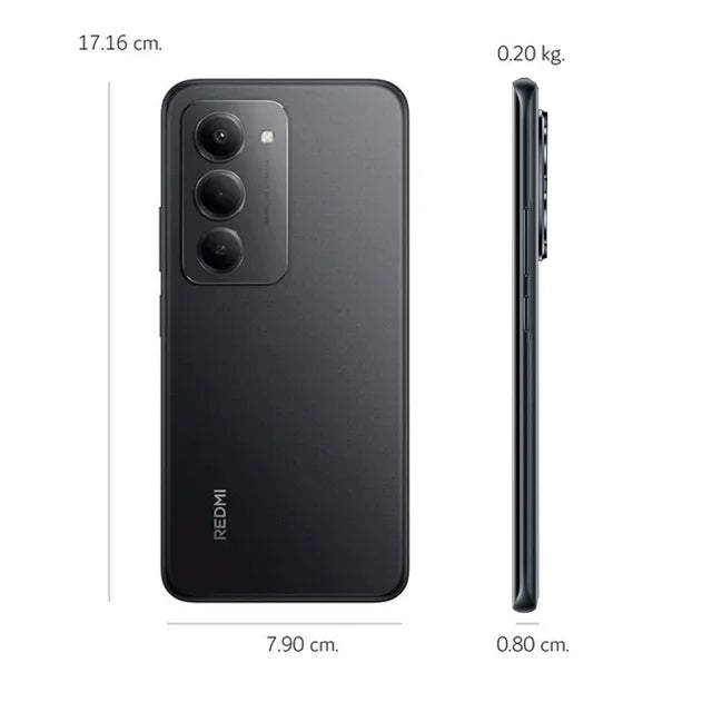 Celular Xiaomi Redmi Note 15 8+256Gb Negro